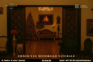 Decoratiuni de Craciun cu Farmecul Anilor ’30 – O Experiență Memorabilă la Eko Group Vila
