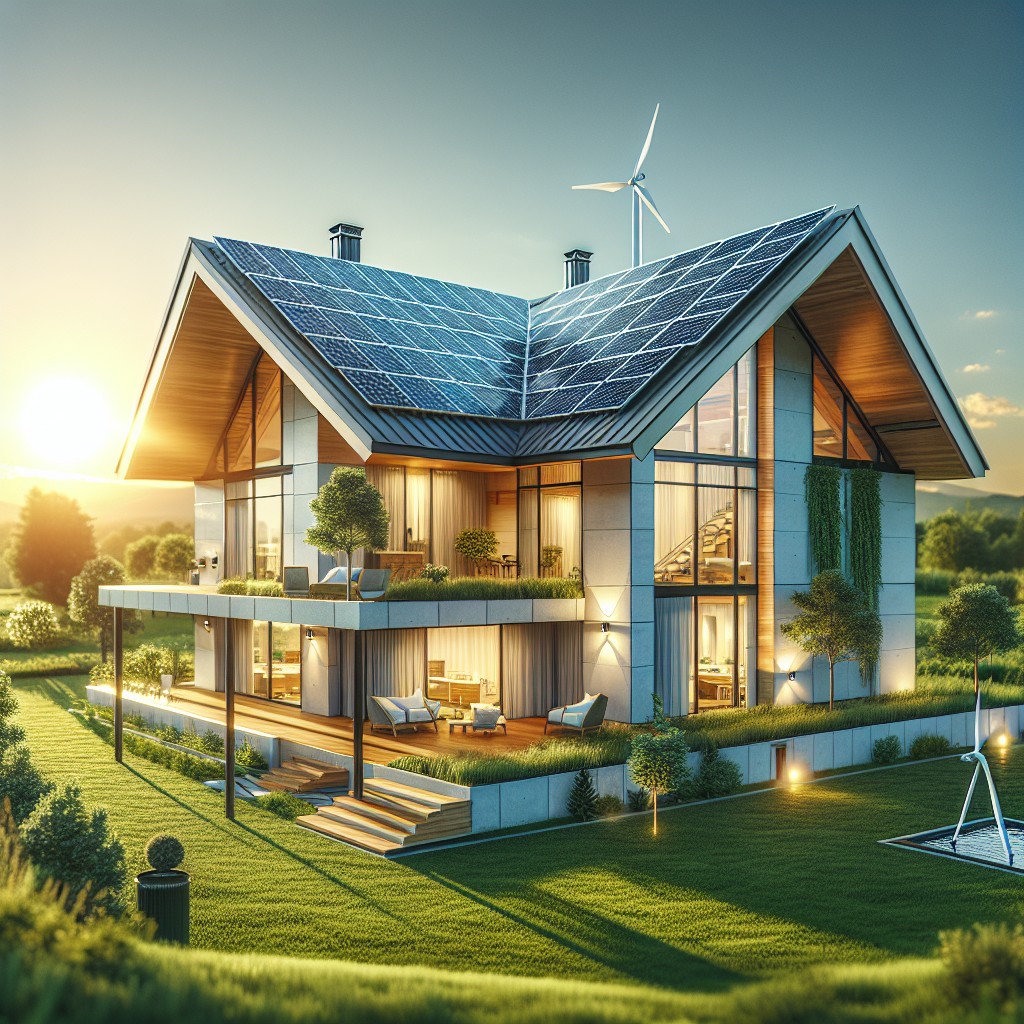 Cum devii independent energetic într-o casă sustenabilă
